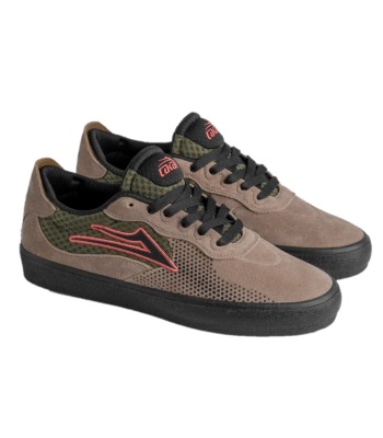 Lakai Essex 滑板鞋 - Olive Brown