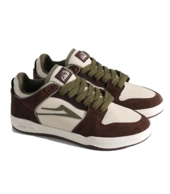 Lakai Telford Low 滑板鞋 - Chesnut Suede Birch Brown