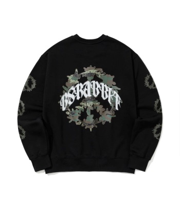 Bsrabbit Peace Logo Crewneck 圓領長袖T恤 - Black