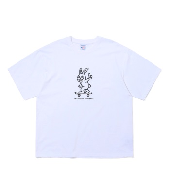 Bsrabbit Thumbs Up Bunny Sst 短袖T恤 - White