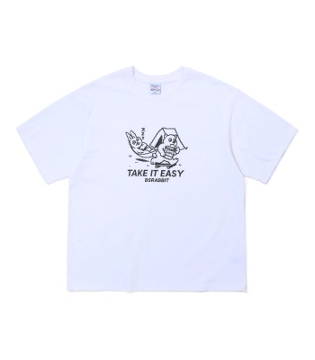 Bsrabbit Take It Easy Sst 短袖T恤 - White