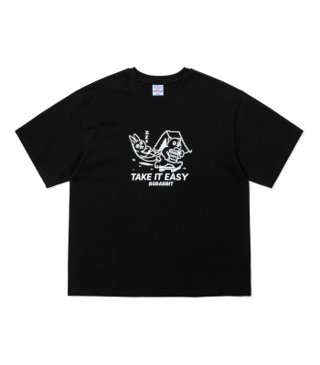 Bsrabbit Take It Easy Sst 短袖T恤 - Black