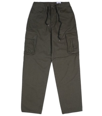 Bsrabbit Cargo Loosefit Cotton Pants 寬鬆棉質工裝褲 - Khaki
