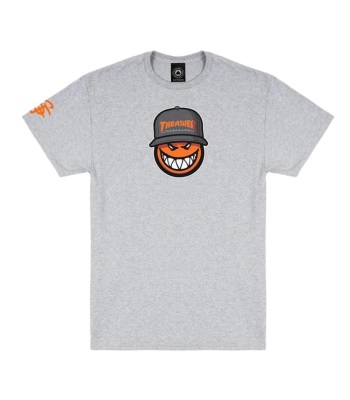 Thrasher x Spitfire SF Loc T-shirt 短袖T恤 - Grey