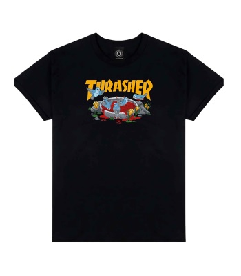 Thrasher Blood Bath T-shirt 短袖T恤 - Black