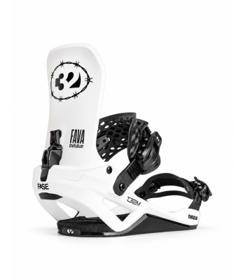 ThirtyTwo T32M Fava Fase™ Bindings 滑雪板固定器 -  Fava White
