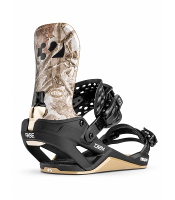 ThirtyTwo T32M Stevens Fase™ Bindings 滑雪板固定器 - Stevens Brown/Black