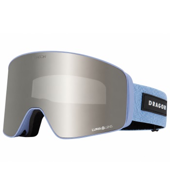 Dragon Asian Fit SLAIN MAG Cylindrical Goggle 無邊框柱面磁吸式滑雪鏡(亞洲版) - Steel Blue / Bonus Lens