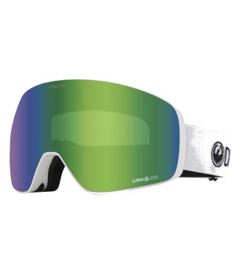 Dragon Asian Fit SLAIN MAG Toric Goggle 環形曲面磁吸式滑雪鏡(亞洲版) - White / Bonus Lens