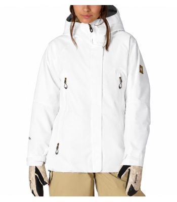 686 Women's Whisper Insulated Jacket 滑雪外套 - White