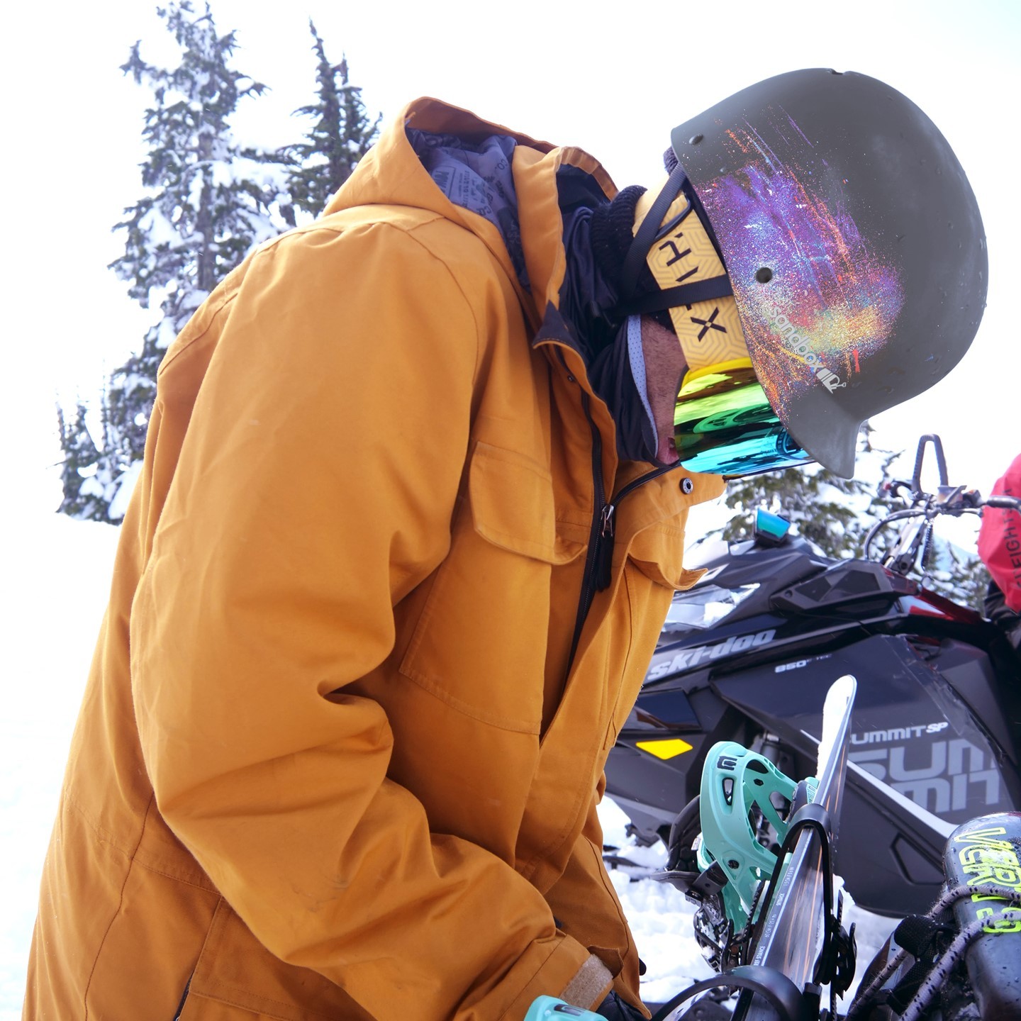 Sandbox Asian Fit CLASSIC 2.0 Snow Helmet - Mr Jago 安全帽(亞洲版
