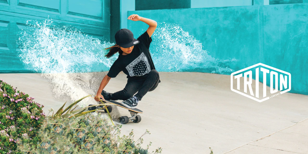 TRITON X CARVER 31" SIGNAL CX Surfskate Longboard 衝浪滑板 ALL RIDE SKATE